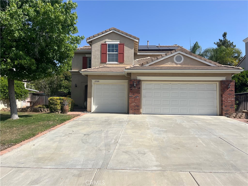 Gorgeous well maintained home in desirable Alta Murrieta neighborhood. Upon entering the home you will find laminate wood and tile flooring throughout, neutral color palette, large windows for natural light, downstairs walk-in laundry room, half bath, large open concept kitchen with oak cabinets and SS appliances that opens to the family room, separate living and dining room area. Upstairs includes a master suite oasis with a massive walk in closet and his/hers vanity sinks, 3 additional bedrooms, and 1 full bathroom. Backyard features a paved private yard, lush landscaping, serene koi pond, built in BBQ island with natural gas, mature fruit trees (Lemon, Lime, Orange, Apple and Tangerine), shed, and garden area. Home also has a 3 car garage with workshop area, 220 volt and Solar Panels. Close to 15 & 215 freeways, parks, shopping, restaurants, award winning Murrieta schools, and so much more.