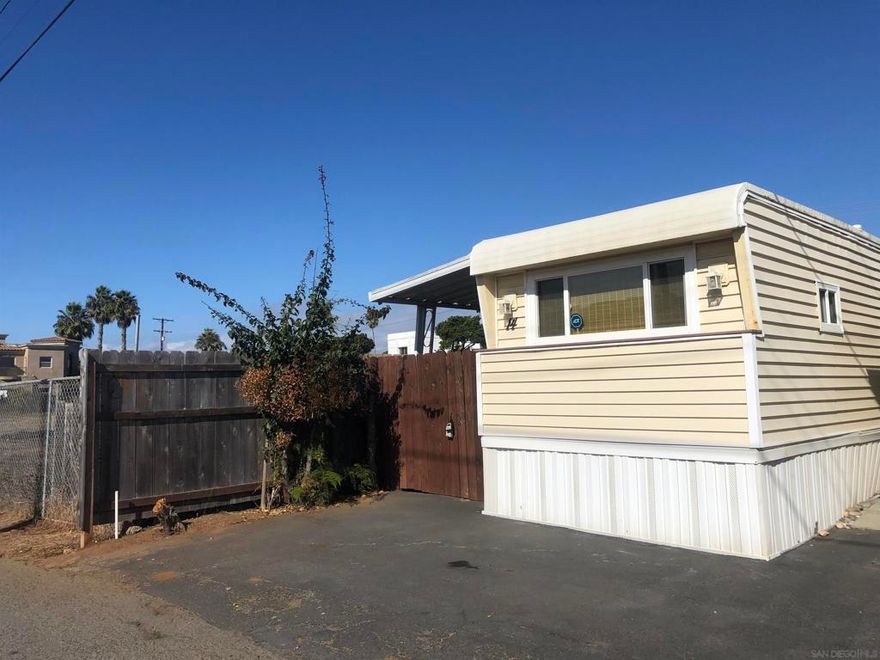 Live the BEACH Life in the BEACH cottage West of I-5 &Coast Hwy-just a couple blocks to the BEACH. This vintage beach cottage is close to everything Oceanside has to offer! All ages welcome! Designated parking in front. Covered, large fenced private outdoor patio area to relax & enjoy the ocean breezes & sunsets! Features large living room, new furnace, newer windows, new oven & so much vintage charm. Make this your primary or vacation home at the beach with million+ dollar neighbors you wont find anything for this price so close to the sand! Hurry! All ages welcome at Ocean View Park!