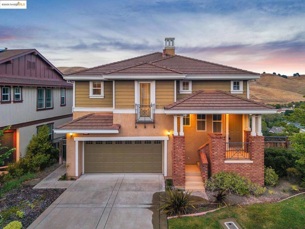 Views, Views and More Views! Welcome to this stunning 4 bed, 3 bath home on a peaceful corner cul de sac in Vallejo’s Hidden brooke. Perched above the Arnold Palmer–designed golf course, superior positioning above three fairways, enjoy serene rolling-hills panoramas from nearly every room. With versatile two-level living, this home adapts to multi gen households, home offices, entertaining spaces, or creative retreats. The upstairs hosts the sleek kitchen with island and gas range, dining, living room and laundry, plus two bedrooms and a bathroom. Downstairs reveals a grand family/great room, the luxurious primary suite plus another bedroom, full bath and laundry. Slide open the doors to your private decks and patios, and breathe in that tree lined calm. Set against a backdrop of open space, parks, trails and Hidden brooke’s amenities—including community center, restaurants and guard-gated entrance—this home defines Northern California living. Don’t miss your chance to enjoy the peaceful lifestyle and breathtaking views that Hidden brooke is known for!