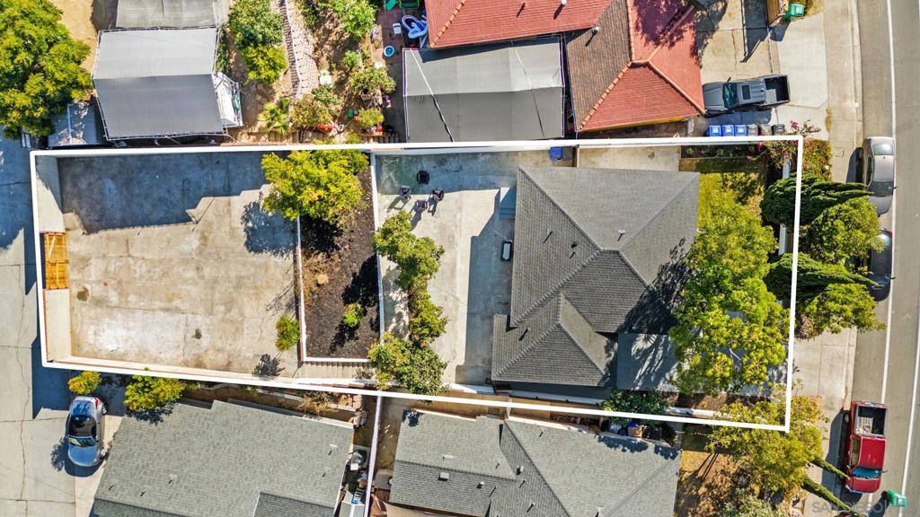Offered @ $699,900.00- $749,900.00 = Amazing renovated 2 bedroom, 2 bath, 2 lot home in desirable quiet residential pocket just min from downtown. INVESTORS or INVESTMENT opportunity to get 2 lots= a 2 bedroom house on the lower lot & a huge upper lot w/ alley access for 3 ADU's? (see plans) 1 ADU? Office? or just keep it for parking or an RV or Boat etc. Lower lot has it's own nice grassy front yard, 1 car garage and a nice large back yard to entertain. Up the stairs to the back is the huge 2nd lot & alley access! Home has stainless steel appliances, wood laminate flooring, mini split heating & A/C system, new custom cabinets, quartz countertops & more... Offered @ $699,900.00- $749,900.00 = Amazing renovated 2 bedroom, 2 bath, 2 lot home in desirable quiet residential pocket just min from downtown. INVESTORS or INVESTMENT opportunity to get 2 lots= a 2 bedroom house on the lower lot & a huge upper lot w/ alley access for 3 ADU's? (see plans) 1 ADU? Office? or just keep it for parking or an RV or Boat etc. Lower lot has it's own nice grassy front yard, 1 car garage and a nice large back yard to entertain. Up the stairs to the back is the huge 2nd lot & alley access! Home has stainless steel appliances, wood laminate flooring, mini split heating & A/C system, new custom cabinets, quartz countertops & more...