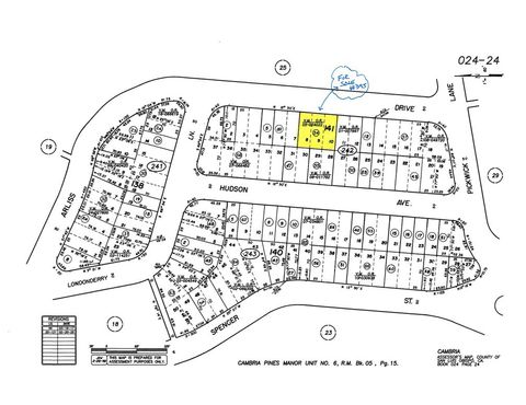 Tiny photo for 1739 Arliss Drive, Cambria, CA 93428 (MLS # SC26014931)