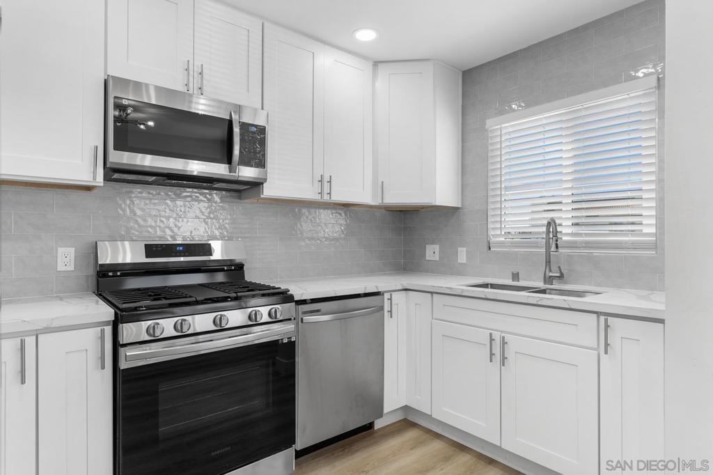Modern 2-Bed, 1-Bath Apartment for Rent and Newly Renovated! Enjoy stylish living in this beautifully updated unit, located in a 8-unit community just minutes from SD beaches, downtown, schools, and major shopping areas. The apartment features a sleek, modern design, available parking, and community washer and dryer. Section 8 YES! CALL FOR SHOWING (619) 663-9170