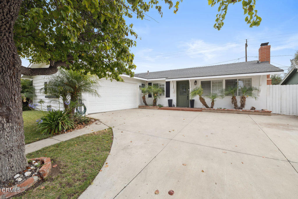 Welcome to 1546 Radnor Avenue, a beautifully updated 4-bedroom, 2-bathroom home nestled in a desirable Ventura neighborhood known for its great schools and community feel. With 1,393 square feet of well-designed living space, this home offers a perfect blend of comfort, style, and functionality.Step inside to a warm and inviting living room featuring a cozy fireplace, recessed lighting, and dual-pane windows that fill the space with natural light. The updated kitchen boasts sleek stainless steel appliances, a walk-in pantry, tile backsplash, and ample cabinet space--ideal for the home chef.The primary bedroom includes a private en-suite bathroom, and both bathrooms have been thoughtfully upgraded with modern tile showers--one also features a relaxing bathtub. One of the bedrooms includes beautiful French doors that open directly to the backyard, creating a perfect indoor-outdoor flow. Plantation shutters throughout the home add a polished, modern touch.Enjoy sunny California days in your private backyard oasis complete with mature palm trees, a charming playhouse, a dedicated sand area for imaginative play, and plenty of space to entertain. The home also includes a 2-car garage and great curb appeal.Don't miss the opportunity to own this move-in-ready gem in a prime Ventura location!