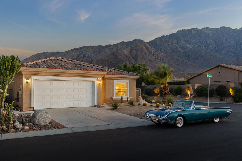 Stunning Mountain Views! Incredible layout. Beautifully maintained and updated. Low HOA on FEE land. Single family house for the price of a Condo! A true Palm Springs VALUE!Welcome to 783 Mira Grande, a charming single-family home in the Palm Springs, CA. This inviting residence offers a blend of comfort and style across its 1,206 square feet of thoughtfully designed living space. With two spacious bedrooms and two beautifully appointed bathrooms, this home is perfect for those seeking a serene desert retreat.Step inside to discover the elegance of ceramic floors that flow seamlessly throughout the open-concept layout. The living area is bathed in natural light, creating a warm and inviting ambiance for relaxation or entertaining guests.The kitchen is a functional space with ample cabinetry and a large center island, perfect for culinary enthusiasts. A well-equipped laundry room features a washer and dryer and plenty of cabinetry for extra storage, adding to the convenience of everyday living.Embrace the tranquility of your own private outdoor oasis. The private patio is an ideal spot for al fresco dining or simply enjoying the stunning San Jacinto mountain views.This home is a true gem in Palm Springs, offering the perfect blend of indoor comfort and outdoor tranquility. Whether you're looking for a full time residence or a gated, lock and leave part time home, 783 Mira Grande provides the perfect backdrop for your Palm Springs lifestyle. Don't miss the opportunity to make this charming residence your own!