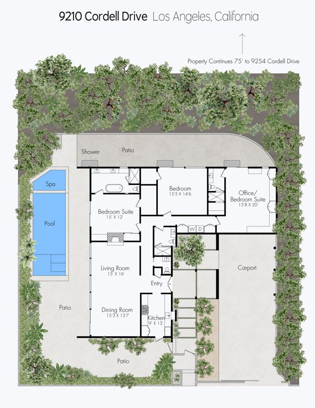Photo of 9210 Cordell Drive, Los Angeles, CA 90069 (MLS # 25604221)