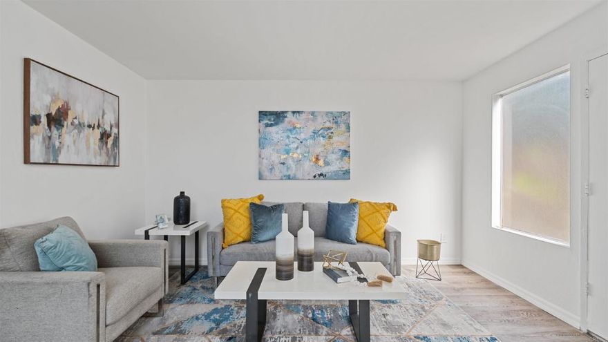 Welcome to this charming corner townhome in the peaceful Autumn Hills community! This 3-bedroom, 2.5-bath home lives like a single-family residence, offering comfort, privacy, and modern convenience. Enjoy stainless steel appliances, efficient mini-split systems, and in-unit laundry, perfect for everyday living and entertaining.  Relax on your private patio, unwind on the primary suite balcony, or take advantage of community amenities including a pool and tennis courts. With an attached 2-car garage, extra parking, and VA approval, this home is as practical as it is inviting.  Ideally located near shopping, dining, schools, and Hwy 805. You can walk to Starbucks. This Autumn Hills gem offers warmth, comfort, and a true sense of home.