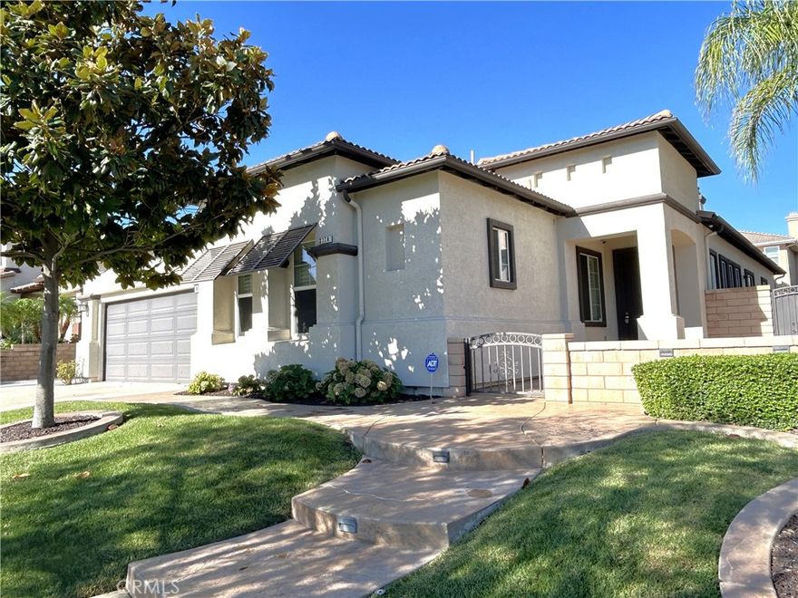 Absolutely stunning single-story home for rent in Corona, featuring 3 bedrooms, 3 bathrooms, and 2,359 sq. ft. of living space with central air and heat. This immaculate property offers beautifully manicured landscaping, a gated front porch, wood floors, custom window shutters, abundant kitchen cabinet space with a pantry, a tiled fireplace with built-in entertainment cabinets, recessed lighting, fresh interior paint, and ceiling fans in every bedroom. The home is hardwired with ethernet and coaxial cable and boasts an expansive master suite with a walk-in closet enhanced by a custom cherry wood organizer and a luxurious bathroom with a marble tile shower floor. Additional highlights include a three-car tandem garage with overhead storage and a showroom-style floor finish, while the backyard is perfect for entertaining with a wraparound cement patio and a covered dining area. Ideally located off Lincoln Avenue and Foothill Parkway in the heart of Corona, this home blends comfort, convenience, and elegance.



SCHOOL DISTRICT: Corona Norco Unified School District

UTILITIES: Tenants pay all

LANDSCAPING: Tenant billed $75 monthly

PET POLICY: Small pets may be allowed. Submit photo(s) w/applications