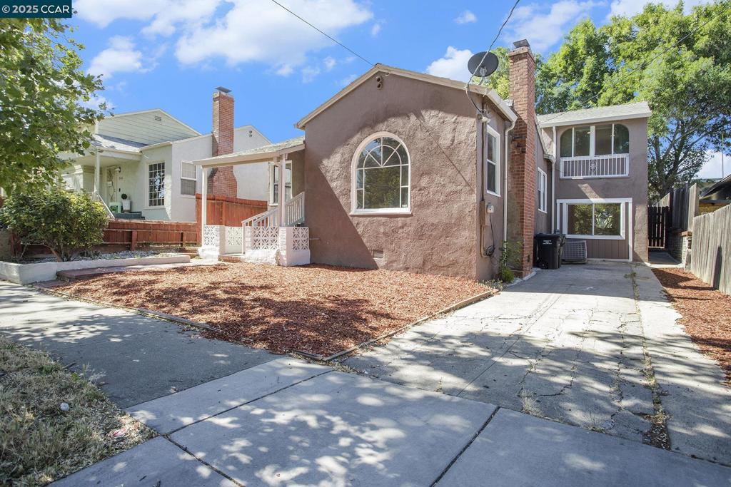 Priced low to sell. Welcome to this 4B/2 bath beauty. Newly painted, huge backyard awaits your imagination. Good for family get to-gathers and kids play area. Separate entry to lower BR and living room. Can be an in-law unit or income potential. Close to schools, shopping and easy to commute. Kitchen has granite counters. SS appliances. Refrigerator included. Basement can be used for additional storage. Security Cameras installed. Motivated seller.