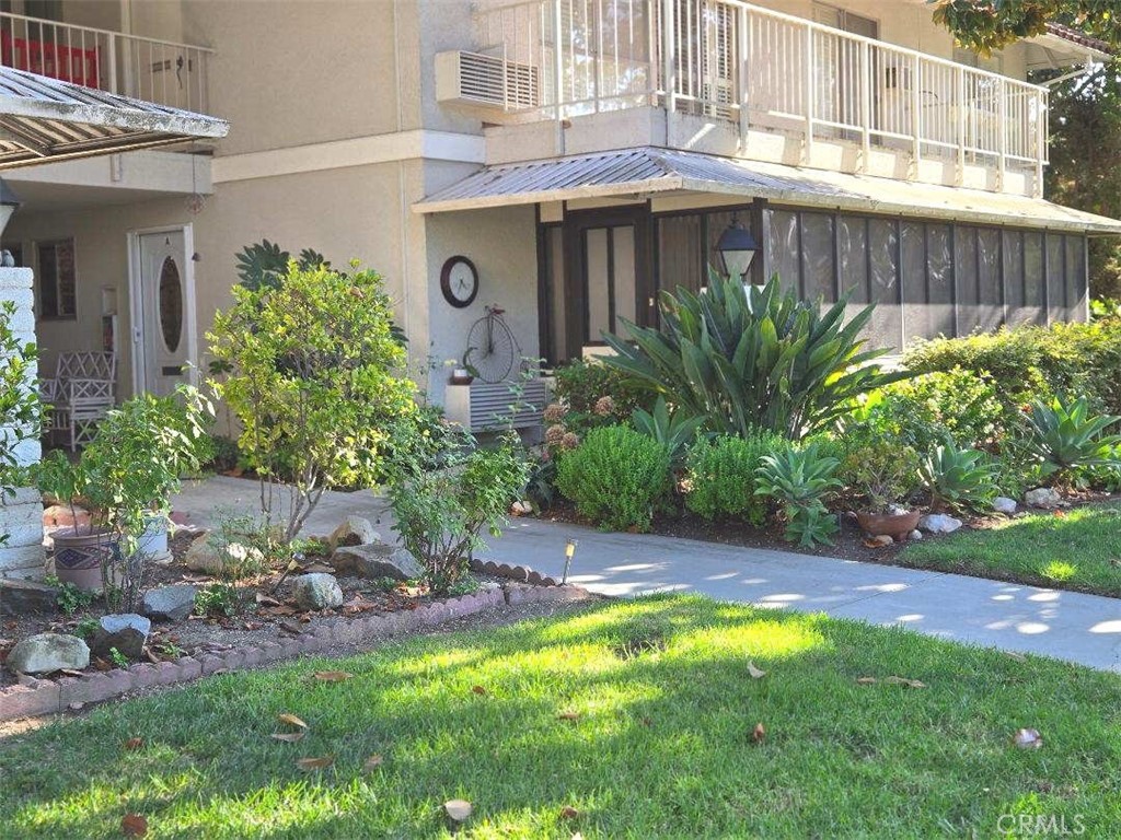PRICED TO SELL – DON’T MISS THIS ONE!
Step into this beautifully remodeled, light-filled Casa Linda model – a rare, ground-level home with no stairs. Enjoy the convenience of parking right in front of your manor for easy grocery trips, or use the nearby carport just steps away. This elegant home features a gourmet open kitchen with granite countertops, a center island, and a water-purifier line plumbed directly to the refrigerator for ice and chilled water. Dual-pane windows, smooth ceilings, designer light fixtures, and engineered wood flooring (except tile flooring in the bathrooms) create a bright, modern feel throughout. The primary suite boasts mirrored closet doors, an upgraded bathroom with a walk-in shower and glass door, plus a charming window. A stacked washer/dryer is tucked neatly into the primary bath closet for ultimate convenience. The second bathroom features a shower-tub combo with glass sliding doors. Enjoy the enclosed front patio for extra living space (not included in the square footage) – perfect for your hobby room, exercise bicycle, or morning coffee or evening relaxation. It even has handicap access toward outside of the bldg via walker or wheel chair. This is a truly one-of-a-kind home for the sophisticated buyer. Visit today before it’s gone, and enjoy the life style of the Laguna Woods Village, Southern California, Orange County’s best kept 55 plus active retirement community with numerous amenities: 5 swimming pools, 7 Clubhouses, 2 fitness centers, a 27 hole golf course with its own clubhouse & a restaurant, and a 9 hole par 3 executive golf course, an equestrian center, wood workshop, a ceramic/sculpture studio with kiln, sewing room, tennis complex, and much more. Over 250 social clubs to join. Free bus service within the Village or to the nearby shopping & medical centers. 24 hour guard gated community for your safety, located close to freeways, medical facilities and approx. 7 miles to Laguna Beach.