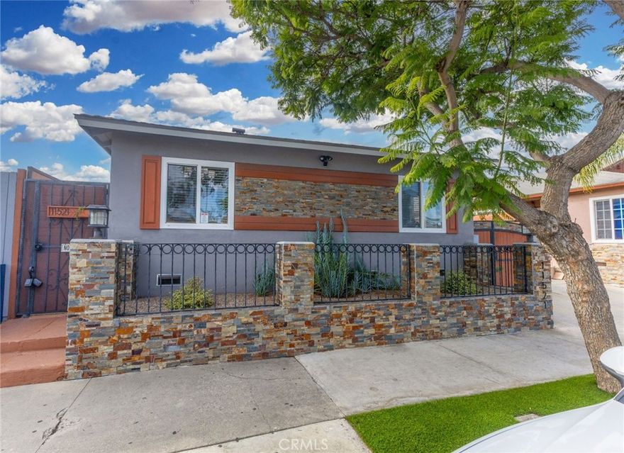 This fully renovated Hawthorne triplex - delivered fully VACANT with 7% Cap Rate (GRM 12) - is a standout opportunity for anyone looking to add a strong income-producing property to their portfolio. Each of the THREE UNITS offers ONE BEDROOM and ONE BATH (three bed, three bath total on the property), with a thoughtfully refreshed living space. Inside, modern updates include laminate flooring, fresh paint, retrofit windows, dishwasher, and updated new blinds that bring a contemporary feel. The bathrooms have been beautifully done, each includes a full tub. Each unit has its own separate meter, and the electric panel has been updated. Set behind a secure fully electric driveway gate, the property provides excellent privacy and additional parking in the rear. Located just minutes from LAX and the 405 freeway, the property is also close to Sofi Stadium, Intuit Dome, and the Kia Forum. Lots of vibrant nightlife, restaurants, and shopping in nearby El Segundo and Inglewood with South Bay Beaches only four minutes away. A turnkey investment in one of the most accessible and rapidly growing areas of Los Angeles, this triplex offers both stability and potential, is ready to generate immediate income, delivered fully vacant. As-Is sale. Listing agent accompanies all showings. Do Not disturb occupants. - 2 units are occupied, viewing will be for owners unit only. Please no children during showings and NO LOITERING, please park on street.  Plumbing redone in 2017. Each unit has ductless mini split A/C units, Washer/Dryer hookups, separate electrical, and gas meters.. Seller currently pays Trash $190/mo. Water approx $130/mo. Great opportunity to collect huge rental income potential from Nurses, Airbnb, or long term occupants. All furnishings for Airbnb can be offered separately. Broker and agents do not represent or guarantee the accuracy of the square footage, income, expenses, condition, development potential, bedroom/ bathroom count, lot size or lot lines, dimensions, permitted or non-permitted spaces, or school eligibility. Buyer is advised to independently verify the accuracy of all information with appropriate professionals. There are no warranties or guarantees, buyer to rely solely on his/her/their own findings.