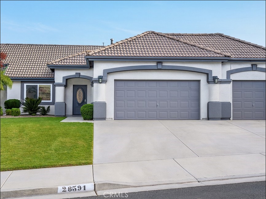 **Welcome to 28591 Corvus Way, Menifee, CA 92586
This beautifully maintained **3-bedroom, 2-bathroom** home offers the perfect blend of comfort, convenience, and community living. Located in the highly sought-after , this property boasts **1,602 sq. ft.** of well-designed living space on a generous lot with a low-maintenance yard.
Step inside to discover a light-filled floor plan with **a spacious living room**, **formal dining area**, and a **cozy family room** that opens to the **enclosed patio** — perfect for year-round enjoyment. The **kitchen features ample cabinet space**, a breakfast nook, and direct access to the indoor laundry room.
Enjoy peace of mind with **dual pane windows**, **central heating and air**, and **an attached 3-car garage**. The backyard is ideal for relaxing or gardening, offering a peaceful and private retreat.
**Don't miss this move-in ready gem — schedule your private tour today!**