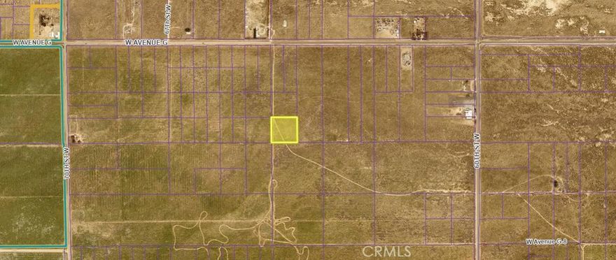 Industrial Acreage on the west side of the Antelope Valley. This 2.4 acre lot is nice and flat and presents some great development opportunity or could be a good land investment.
