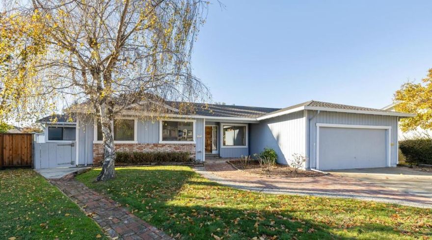 Located in desirable historic downtown Half Moon Bay, this single-story rancher offers 3 bedrooms and 2.5 baths across 1,778± square feet of comfortable living space. Situated on a generous 7,817± square foot lot on a quiet cul-de-sac, it combines privacy and convenience. The bright, open layout includes multiple living areas, highlighted by a family room with a cozy wood-burning fireplace, a kitchen with a dedicated dining area, and a living room with an adjoining dining room, creating an ideal flow for everyday living and entertaining. Three bedrooms and two and a half bathrooms provide flexibility for guests, work-from-home needs, or multigenerational living, while an attached 2-car garage adds convenience and storage. The private backyard with a patio offers a peaceful outdoor retreat perfect for relaxing or hosting gatherings. Located just minutes from downtown Half Moon Bay, you'll enjoy boutique shopping, acclaimed restaurants, and easy access to beaches, coastal trails, and outdoor recreation. Enjoy easy access to Hwys 1 and 92 for all your Bay Area commutes.  An exceptional opportunity to enjoy the best of coastside living.