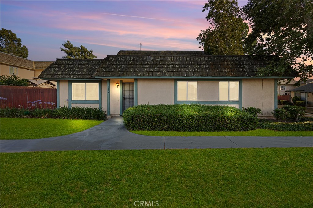 Spacious one-story 3 Bed 2 bath Townhome located on the first floor in the quiet community of University Greens in Riverside, CA. Centrally located to the 91, 60 freeway and 1 mile from UC Riverside. This townhome offers a 2-car detached garage, spacious patio, separate Dining area, large living Room, new carpets in all 3 bedrooms, in unit washer and dryer hook ups and generous size Primary with plenty of closet space.