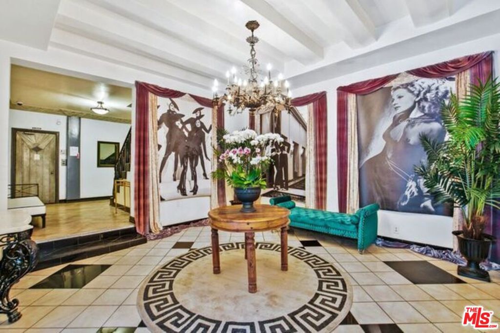 Penthouse apartment located at Hayworth Towers, built in 1931, which is a fine example of old Hollywood Art Deco Living in the heart of West Hollywood. Restored and Historic, this building features original detail not found in properties of today. This beautiful 7th floor (Top Penthouse) apartment has spectacular views of Downtown LA and also facing west to all of West Hollywood. This apartment has a formal foyer, is light and bright with city views, 2 beds + 1 Bath - approx 1,100 SqFt and great closet space. Master has tons of light and walk in closet. The very large living room has a large bay windows facing West, good size formal dining area and ample kitchen. Hardwood floors with high 9 ft ceilings are carried throughout, all on a tranquil tree-lined street. All utilities are PAID except for internet/cable. 2nd floor accesses a huge community terrace and sundeck. A separate special gated dog run for your 4 legged friends. In a registered historic Art Deco 7 story high rise building in the Center City neighborhood of West Hollywood with a short distance to all restaurants. Photos shown are of unit # 602 which has same exact floor plan and similar finishes. We will have photos for this unit published Friday.