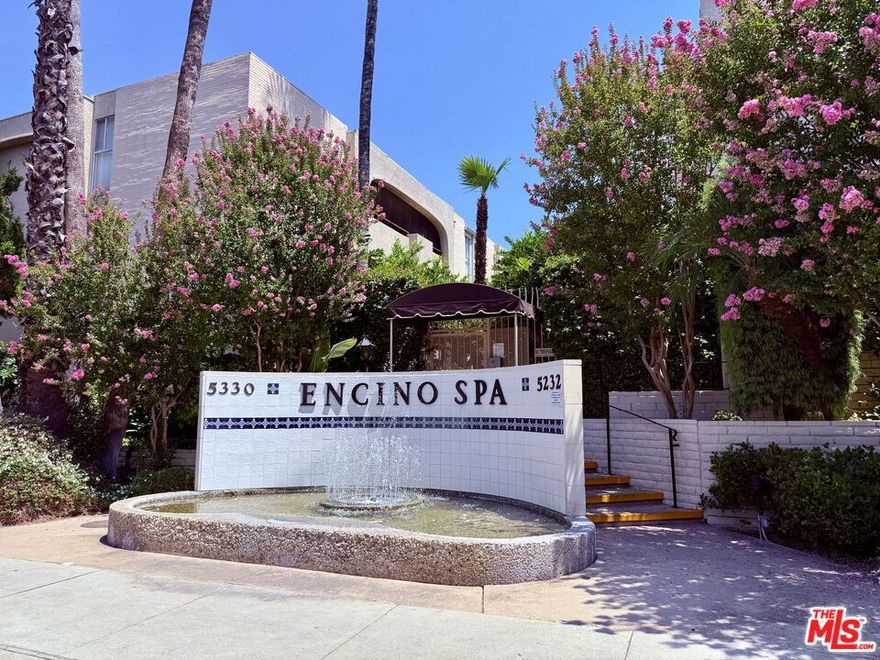 Located in one of Encino's most desirable communities, this nearly 2,000 sq. ft. 3-bedroom, 3-bath townhome offers an incredible opportunity to make it your own. The open and airy layout features a large living room with soaring ceilings and fireplace, a formal dining area, and a private patio, perfect for relaxing or entertaining. Upstairs, the oversized primary suite includes a private balcony, generous closet space, and en-suite bath. Two additional bedrooms and baths provide plenty of flexibility for family, guests, or a home office. Direct-access, private two-car garage and ample storage throughout add everyday convenience. Encino Spa is known for its park-like setting and resort-style amenities, including lush landscaping, pool, spa, and clubhouse, all just moments from shopping, dining, and places of worship. Bring your vision and style to unlock the full potential of this exceptional home in a sought-after location.