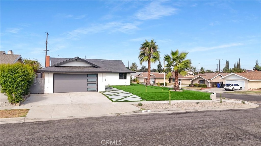 Beautifully Renovated 4-Bedroom Home – Move-In Ready!
Welcome to this stunning 4 bedroom, 2 bathroom home offering 1,330 sqft of modern living space on a generous 6,851 sqft lot. Nearly every detail of this property has been upgraded inside and out, making it the perfect move-in ready home for your family.
Exterior Upgrades:
• Brand-new roof with fresh stucco and fascia
• New windows, entry door, sliding back door, and garage door
• Stylish new aluminum patio cover and diamond-cut concrete with artificial turf throughout
• Modern WPC fencing and a new retaining wall for added privacy and curb appeal
Interior Features:
• Entirely updated plumbing (PEX) and new sewage line
• Upgraded electrical system with new sub panel
• Fresh insulation, new drywall, and recessed lighting with dimmers throughout
• Beautiful new wood vinyl flooring
• Brand-new bathrooms with custom tile flooring
• Gorgeous new kitchen with quartz countertops, custom cabinetry, and tile backsplash
• Fireplace with elegant quartz finish
Garage:
• Fully insulated with new drywall
• Epoxy flake flooring
• Recessed lighting for a clean, modern finish
This home combines modern design, quality craftsmanship, and peace of mind with all the major systems upgraded—perfect for families or buyers seeking a low-maintenance property.