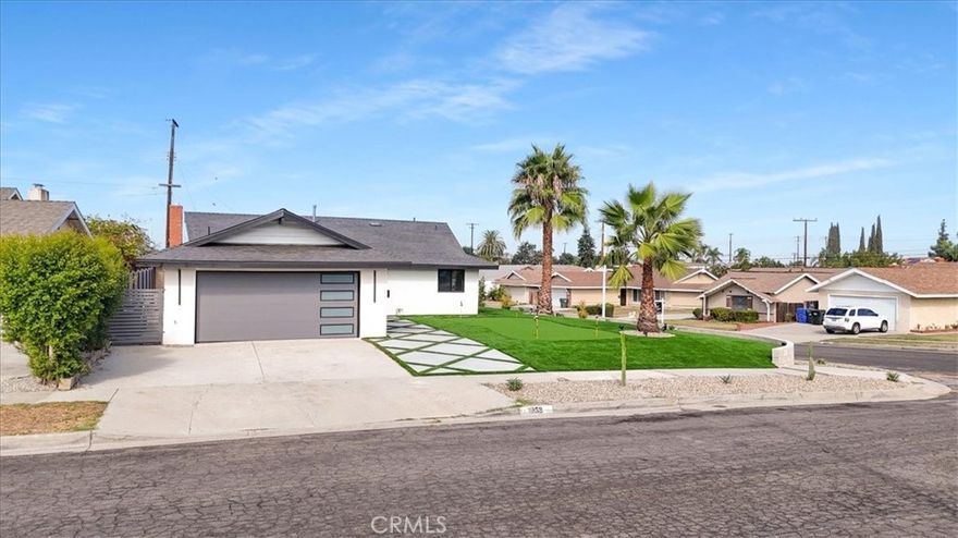 Beautifully Renovated 4-Bedroom Home – Move-In Ready!



Welcome to this stunning 4 bedroom, 2 bathroom home offering 1,330 sqft of modern living space on a generous 6,851 sqft lot. Nearly every detail of this property has been upgraded inside and out, making it the perfect move-in ready home for your family.



Exterior Upgrades:

• Brand-new roof with fresh stucco and fascia

• New windows, entry door, sliding back door, and garage door

• Stylish new aluminum patio cover and diamond-cut concrete with artificial turf throughout

• Modern WPC fencing and a new retaining wall for added privacy and curb appeal



Interior Features:

• Entirely updated plumbing (PEX) and new sewage line

• Upgraded electrical system with new sub panel

• Fresh insulation, new drywall, and recessed lighting with dimmers throughout

• Beautiful new wood vinyl flooring

• Brand-new bathrooms with custom tile flooring

• Gorgeous new kitchen with quartz countertops, custom cabinetry, and tile backsplash

• Fireplace with elegant quartz finish



Garage:

• Fully insulated with new drywall

• Epoxy flake flooring

• Recessed lighting for a clean, modern finish



This home combines modern design, quality craftsmanship, and peace of mind with all the major systems upgraded—perfect for families or buyers seeking a low-maintenance property.
