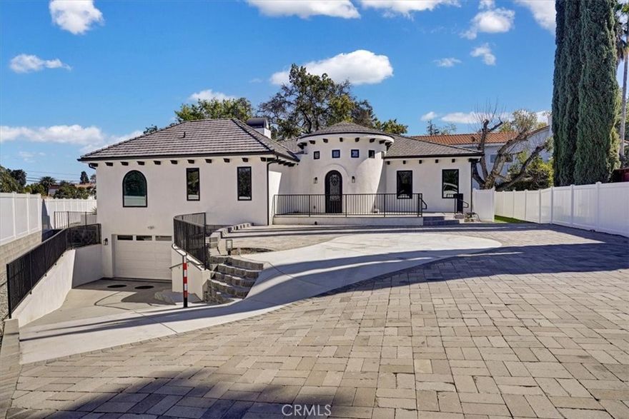 STUNNING GATED OPEN CONCEPT VERY PRIVATE ESTATE BUILT IN 2022 FEATURING 5 BEDROOMS, 4 ½ BATHS AND A HUGE 40 FOOT by 15 FOOT BONUS ROOM. Approximately 5,200 sq. ft. on a 14,000+ sf. lot. Open floor plan, French slider doors to huge entertainers patio and yard. Spacious gourmet kitchen offers a massive center-island which opens to the family room. Main floor large ensuite suite with spacious closet, luxurious free-standing tub and separate shower. Two main floor oversized bedrooms. Laundry room with new Samsung washer and dryer. Lower level offers an outdoor retreat, 2 additional large ensuite-bedrooms with bathrooms perfect for guests and office, and an entertainer’s dream 40 foot by 15 foot bonus room – a great space as a movie, gaming or playroom. Six car oversized garage with 220v charging and entry to house; water efficient and drought tolerant landscaping. Gardener included. Zoned for award-winning El Camino and Hale charter schools, and close to dining/shopping at The Commons & Westfield Mall & Village.…and MUCH MORE.