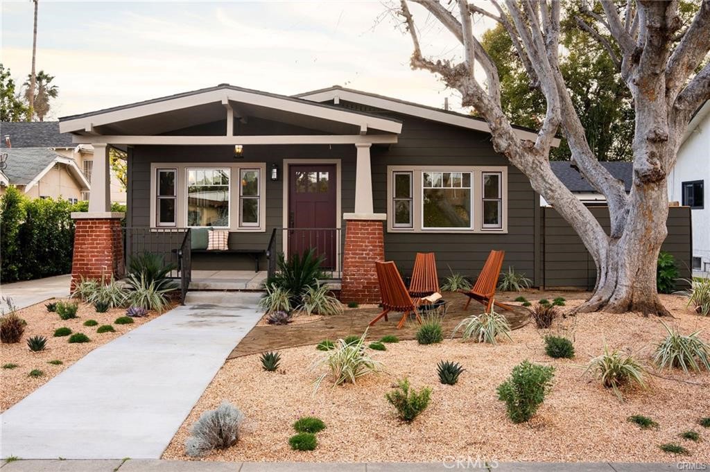 Tucked away on a spacious lot in one of Atwater Village’s most desirable pockets, this beautifully remodeled Craftsman blends classic curb appeal with modern amenities. The main house features three bedrooms and two bathrooms, with an open and airy floor plan designed for contemporary living. Sunlight floods the living and dining areas, highlighting the thoughtful updates throughout. The stylish kitchen is a chef’s dream, boasting high-end appliances, sleek cabinetry, and ample counter space. The primary suite serves as a private retreat, complete with walk-in closet and a spa-like en-suite bathroom and direct access to the backyard. Two additional bedrooms provide plenty of space for family, guests, or a home office. Step outside to discover a backyard oasis, perfect for relaxing and entertaining. The sparkling pool is the centerpiece, surrounded by lush landscaping and multiple seating areas for dining al fresco or lounging in the sun. Adding even more value, this property includes a detached studio ADU, ideal for use as a guest house, creative space, or rental opportunity. Located on a generous lot, this home offers rare space and privacy while being just moments from the best of Atwater Village—charming boutiques, trendy cafés, and scenic walking trails along the LA River. With its combination of style, function, and an unbeatable location, this property is a true find in one of LA’s most sought-after neighborhoods.