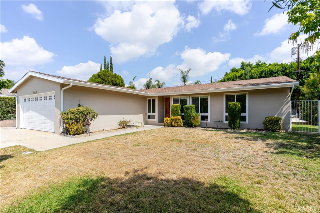 Welcome to this beautifully maintained 3-bedroom, 2-bathroom home located at 9518 Ruffner Ave, Northridge, nestled on a peaceful cul-de-sac. Offering 1,344 sq ft of comfortable living space on a generous 7,634 sq ft lot, this fully furnished rental (with the option to remove furniture if preferred) combines style, functionality, and convenience. Inside, you'll find a warm and inviting living room with a cozy fireplace, recessed lighting, and vinyl wood-style flooring that flows throughout. The kitchen is equipped with sleek stainless steel appliances, perfect for everyday cooking or entertaining. The bathrooms are clean and well-maintained, featuring nicely tiled showers, and each bedroom provides ample space and storage. Once outside, your private backyard oasis with a sparkling pool, ideal for relaxing or hosting guests. The attached 2-car garage includes a washer and dryer, along with built-in cabinetry for organized storage. Located close to shopping, dining, schools, and major freeways, this Northridge gem offers the perfect blend of suburban tranquility and urban accessibility. Don't miss your opportunity to call this home, schedule your tour today.