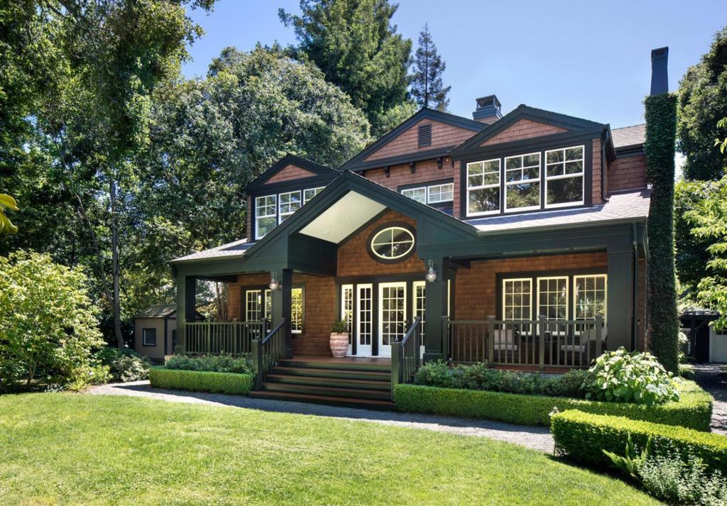 Built in 1925 and fully restored with designer touches throughout in 2014, this Craftsman-style residence combines a rich nod to the past with modern functionality and simplicity. The home exudes livability, beckoning a family to settle in and build a life together. The rooms flow effortlessly into one another with custom built-ins throughout. Family and friends can mingle in the open, airy kitchen/family room with a floor-to-ceiling marble fireplace and double French doors that open to the gorgeous back yard with a fire pit, entertaining terrace, and swimming pool. 5 bedrooms - 4 upstairs including the luxurious master suite with fireplace and marble bath with a soaking tub and steam shower. The main floor bedroom suite boasts a private entrance, sitting area, spa-like bathroom and mini-kitchenette. Menlo Park schools - Encinal K-5 and Hillview 6-8,