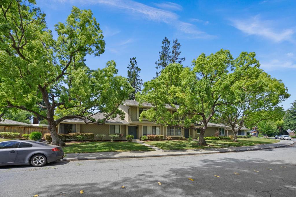 BEST VALUE IN SAN JOSE/WILLOW GLEN/CAMPBELL AREA!!! Town-home in a beautiful setting with mature trees and green lawns in a well-managed community. Ideally located just a short walk from Downtown Willow Glen and a quick bike ride to Downtown Campbell and the Pruneyard. Open floor-plan includes half bath on ground floor, with 3 bedrooms and 2 full baths on second level. The spacious master suite includes a walk-in closet. Updates include new interior paint, new carpets thru-out. ***HOA DUES IS ONLY $355. per month***Enjoy direct access to the two car garage from your own private yard. The community pool/spa is steps away. This San Jose home is close to the borders of Willow Glen & Campbell. Easy access to Los Gatos Creek Trail, major commute routes and Silicon Valley Tech firm