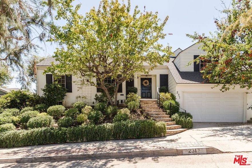 Available for lease, 231 S. Thurston Avenue, a fully furnished & beautifully maintained home in the coveted Westwood Hills neighborhood. This elegant residence offers a turnkey rental opportunity in one of the area's most desirable locations. Elevated above the street for added privacy, the home features 3 spacious bedrooms and 3 bathrooms, offering comfort and personal space for all occupants. The gourmet kitchen is equipped with high-end appliances, including a Wolf range, Bosch dishwasher, and Miele washer and dryer, ensuring both style and convenience. Rich hardwood floors run throughout the home, adding warmth and timeless character to each room.Step outside to a tranquil patio, ideal for relaxing with a morning coffee or hosting guests in a charming outdoor setting. This fully furnished lease provides an exceptional blend of comfort, style, and location. Available for a January 2026 move-in.