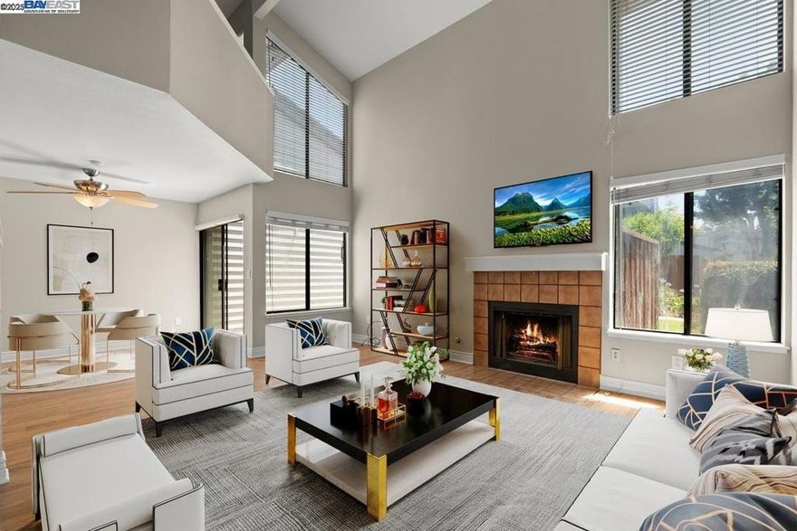 Welcome to Newpark Village! Don't miss your chance to own this stunning three-bedroom, 2.5-bath townhome with a two-car garage—truly a rare find! This inviting residence boasts an open floor plan, flooding the space with natural light and creating a warm, welcoming atmosphere. Enjoy modern living with fresh paint, sleek laminate floors, and stylish stainless steel appliances. Plus, you'll appreciate the generous attic space for all your storage needs and a charming patio, perfect for entertaining friends or letting your pets roam free. Close to CA 84, I-880, Pacific Commons Shopping Center, NewPark Mall, and many restaurants. Make this exceptional townhome your new sanctuary today!