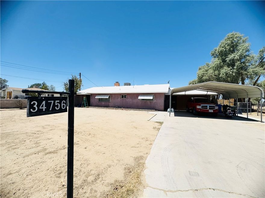 Investor Special!

Opportunity awaits with this spacious property in Barstow, perfect for investors or visionaries looking to capitalize on the city’s growth. Situated on over an acre of land, this property offers plenty of room for expansion, development, or storage.

Located near the highly anticipated BNSF railway project, this property is positioned in a prime area with strong potential for future value appreciation. With easy access to major highways, shopping, and services, it’s both convenient and commuter-friendly.

The existing structure needs TLC, making it ideal for buyers seeking a value-add investment. Whether you’re looking to renovate, rent, or reimagine, this property provides endless opportunities.