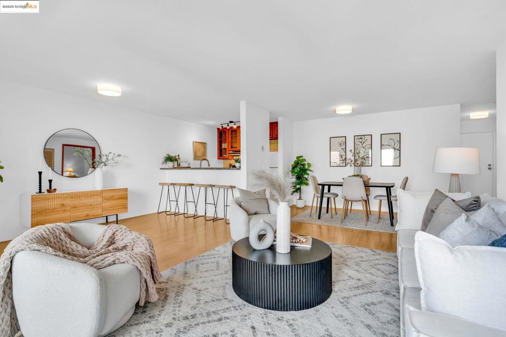 Welcome to your dream condo at 288 Whitmore Street, in vibrant Oakland. Nestled between the lively neighborhoods of Rockridge, Temescal, and Piedmont Ave, enjoy the many benefits that this prime location has to offer! This sunlit, airy, second-floor unit provides an expansive floor plan - at a generous 975 square feet, this is not your average one-bedroom condo! Offering both comfort and versatility, with a spacious primary bedroom featuring ample closet space for all your storage needs. The major highlight? Gorgeous Oak-glass French doors open to a large bonus room - perfect for a guest space or home office; the possibilities are endless! The open-concept living and dining rooms invite you to relax, while also providing a connected space for gatherings. The building boasts fabulous amenities - unwind at the beautiful refinished swimming pool, soak in the hot tub, or relax in the sauna. Equipped with a gym, laundry facilities on each floor, and a secure parking spot, every detail is designed for your comfort. Experience the ultimate convenience with a Walk Score® of 95 and close proximity to public transportation and major freeways. This is not just a home - it's a lifestyle, and it’s ready to welcome you!