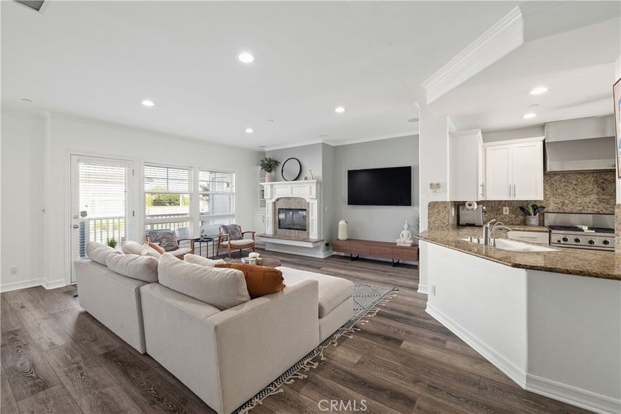 Live the South Bay lifestyle in this bright and airy townhome tucked inside the sought after Manhattan Pointe community. Recently updated with fresh new paint, and some fixtures, this spacious home blends modern comfort with coastal charm. The open living area is filled with natural light, while the kitchen, with its white cabinetry, granite counters, recessed lighting, and stunning floors, sets the stage for everything from casual mornings to lively dinner parties. Upstairs, the primary suite feels like a retreat with vaulted ceilings, a walk-in closet, spa style bath, and its own private deck. The additional bedrooms are just as inviting, featuring details like a Juliet balcony, bay windows, and double-door entry. Step outside to three private patios where you can sip coffee, host friends, or simply soak in the ocean breeze. With a two-car garage, direct access, and a private on-site parkette, convenience is built right in. Best of all, you're just minutes from sandy beaches, top schools, Trader Joe's, the Redondo Beach Performing Arts Center, LAX, the 405, and some of the South Bay's favorite shops and restaurants. This is more than a rental, it's a lifestyle.