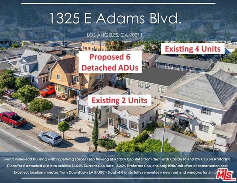 Photo of 1325 E Adams Boulevard, Los Angeles, CA 90011 (MLS # 25603393)