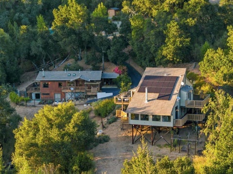 Photo of 19260 + 19256 Hidden Springs Lane, Boulder Creek, CA 95006 (MLS # ML82060491)