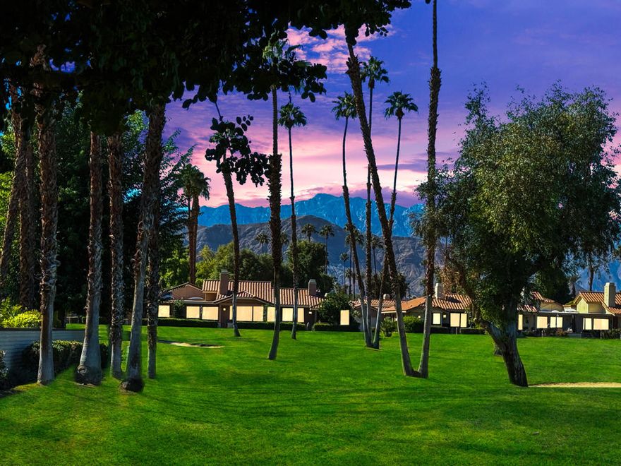 Welcome to this charming Condo with stunning golf course views. This Desert retreat features 2 bedrooms, 2- bath and nestled in the highly sought- after Monterey Country Club, a gated community offering resort style living at it's finest. Enjoy breathtaking golf course views and majestic mountain vistas right from your patio. Step inside to find an inviting open floor plan featuring stainless steel appliances a bright and airy kitchen and spacious Living area with a fireplace, a perfect space for entertaining or relaxing after a day on the course or the courts!Residents enjoy an abundance of amenities, including tennis, and pickleball courts, walking trails, and access to beautifully maintained community grounds- truly a desert oasis in the heart of Palm Desert. Don't miss this opportunity to own your slice of paradise in one of the desert's most charming and vibrant communities, Monterey Country Club is close to the 10 freeway for easy access, down the street from the famous El Paseo shopping district with plenty of restaurants and shops for everyone, hiking trails, biking, nightly entertainment with casinos and theatres just minutes away!Call me for your private showing, orCome check out the first OPEN HOUSE on Saturday October 25th 11:00 to 2:00