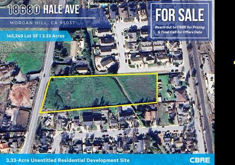 18680 Hale Avenue Morgan Hill CA 95037