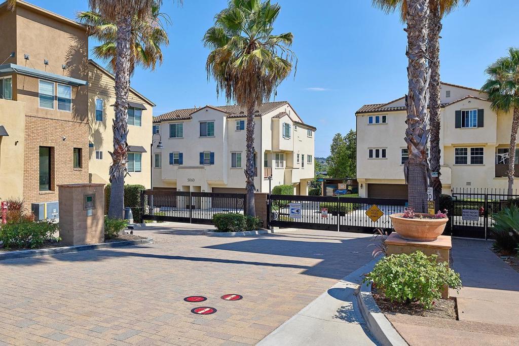 Privacy, Security, and Move-in Ready. This exceptional three-bedroom, three-bathroom residence is located within the highly sought-after gated community of North River Village. As a newer development, the community offers modern amenities and a welcoming atmosphere. The home boasts soaring ceilings, elegant hardwood flooring, and plush, new carpeting in the bedrooms, providing both luxury and comfort. The kitchen features durable tile flooring, built-in appliances strategically arranged in a functional cooking triangle, and granite countertops that enhance both aesthetics and efficiency in food preparation and cleaning. Residents can enjoy leisure and relaxation at the community pool and spa, perfect for sunny afternoon gatherings. Located conveniently to schools, parks, and shopping.