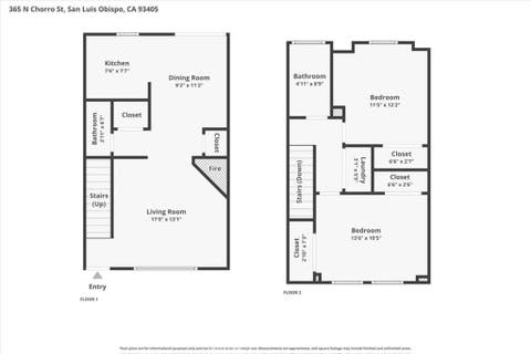 Tiny photo for 365 N Chorro St, San Luis Obispo, CA 93405 (MLS # PI26079702)