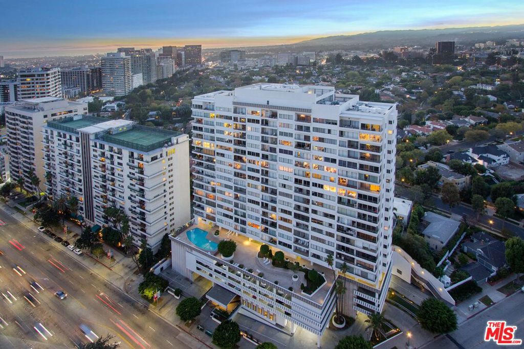 Sleek 1 bed + 2 bath penthouse unit at the full-service Wilshire Regent. Featuring high exposed concrete ceilings and floors, the space exudes a modern, industrial aesthetic. Enjoy sweeping city views from both the living room and bedroom, plus a spacious private balcony perfect for relaxing or entertaining. Laundry facilities are conveniently located on the same floor. All utilities included. Available mid to late August. Building amenities including valet parking, 24-hour security, concierge, fitness center, pool, sundeck, conference room, and more. Minutes to Beverly Hills, Century City, and UCLA. Interior photos currently unavailable.
