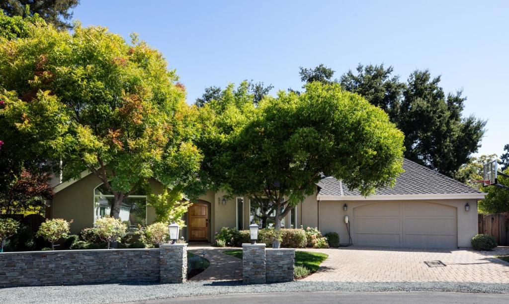 Stylish Elegance Just Over One Mile from the Village! Turn the key and move right into this stylish Craftsman, built in 2005 and located just over one mile from the Village. Spanning one convenient level with 4 bedrooms and 4 full baths, the home features fresh paint and gorgeous refinished hardwood floors in nearly every room. The formal living and dining rooms exude sophistication, while the family room and chefs kitchen, equipped with top-of-the-line stainless steel appliances, serve as the homes central gathering place. Custom built-ins, elegant lighting fixtures, and lofty ceilings enhance the ambiance. Each of the bedrooms is spacious and offer well-sized closets. Outside, manicured landscaping and private patios offer serene fresh-air living, with further recreational amenities at Los Altos High School just down the street. Classic and timeless, ideally situated, and with access to top-rated schools an excellent place to call home.