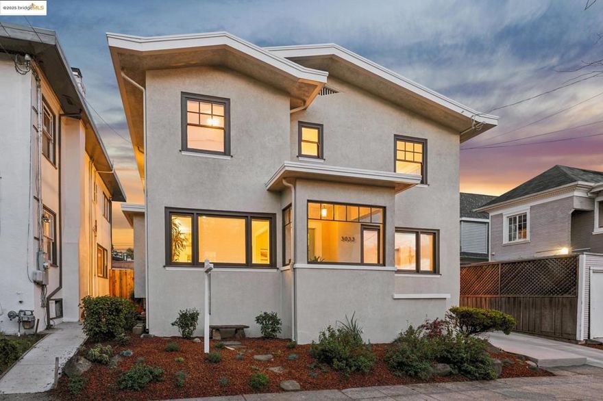 A beloved family home in one of Berkeley’s favorite neighborhoods! 3033 Regent Street is in the heart of the Elmwood, known for its beautiful architecture, tree lined streets, historic commercial district, popular shops and eateries, its own movie theater, not to mention a Julia Morgan designed live performance theater. Quintessential Berkeley at its best. This classic Craftsman home features four bedrooms, two bathrooms, great flow from the spacious, updated kitchen to the formal dining room and living room, plus a family room that opens onto a sunny deck and backyard. Original built-ins plus more recent beautiful custom fir woodwork, hardwood floors, picture rails, multi-light windows and custom shoji screens built by a master woodworker. Enjoy tranquil views of the Berkeley hills from the upper bedrooms, a skylit bathroom and generous light throughout. The home exudes an organic warmth that ties into the beautifully landscaped and tranquil Zen garden with bamboo, maple and river rocks. 93 Walkscore and 98 Bikescore! More photos on Friday.