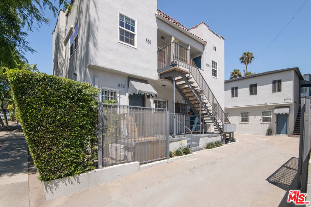 Unlock Opportunity at 832 Hilldale Ave: An Ideal Income Property in West Hollywood. Discover an unmatched income property at 832 Hilldale Ave, nestled in vibrant West Hollywood. With eight unique units, this property offers an exceptional chance to own a piece of this community, strategically located north of Santa Monica Blvd. Revel in a contemporary revival as 5 of 8 units, echoing Restoration Hardware's design sensibility, have been meticulously renovated. Every unit features modern amenities like tankless water heaters, digital locks, and Ring cameras, enhancing convenience and peace of mind. A gated private driveway accommodates three vehicles. For savvy investors, this is a golden investment opportunity in West Hollywood, offering remarkable returns and value appreciation potential. Situated amidst the energetic tapestry of West Hollywood and just one block from Santa Monica Boulevard, enjoy easy access to entertainment, dining, and supermarkets. The property offers unit diversity with five one-bedroom and three studio units, all on flexible month-to-month leases. Elegance and functionality converge as five renovated units boast updated kitchens, baths, lighting, and more. Shared laundry facilities add convenience, and a gated entrance ensures security. While interior viewings are available upon offer acceptance, exterior glimpses can be arranged. Experience modern living at 832 Hilldale Ave, an invitation to invest in not just property but a West Hollywood lifestyle that merges excitement and sophistication. *Unit 3 is large enough to be a two bedroom*. *Drive-by only. Showing of the interior of the units only with an accepted offer. Do not disturb tenants.* This property is being sold in combination with 617 Westmount Drive.