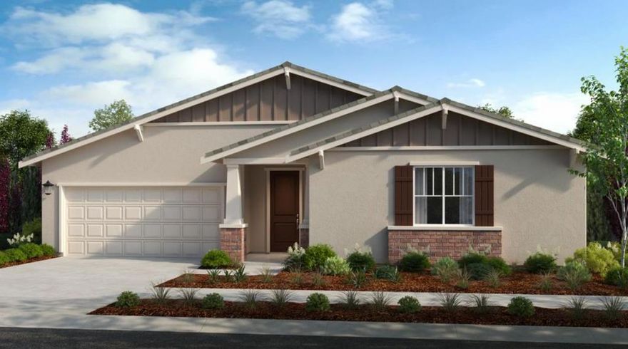 What's Special: North Facing Lot | Flex Room | Single Level Living. New Construction - December Completion! Built by Taylor Morrison, America's Most Trusted Homebuilder. Welcome to the Magnolia at 3264 Oak Trail Drive in Poppy at Oakwood Trails! The welcoming foyer leads to three cozy bedrooms, a full bathroom, a full bathroom, a laundry room, and a flexible space perfect for a home office or playroom. Just across the way, you'll find a spacious 3-car garage ideal for storage, hobbies, or extra parking. Continue into the heart of the home, where sunlight fills the open great room. The dining area and kitchen create a seamless space for gathering and entertaining. Tucked away for privacy, the serene primary suite offers a spa-inspired bathroom and a generous walk-in closet. Its a peaceful retreat designed for relaxation and renewal. Enjoy the tranquil views and recreational activities less than a mile away at the scenic San Joaquin River. Embrace the outdoors at Wildflower and Oakview Parks. Engage in some friendly competition at the community soccer field, baseball diamond or basketball court. Discover numerous play structures, picnic spots and expansive green spaces for relaxation and fun. Additional Highlights Include: Bedroom 4 and bath 3. MLS#ML82024021