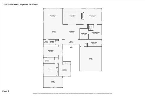 Tiny photo for 1220 Trail View Place, Nipomo, CA 93444 (MLS # SC26205306)