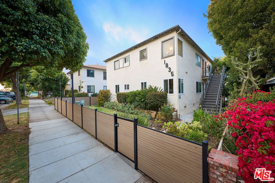 Wake up to ocean breezes and sun-splashed mornings in this bright, meticulously designed upper corner unit in a sought-after Santa Monica enclave. This charming 2-bedroom, 1-bathroom condo is located in a quiet Santa Monica neighborhood, just minutes from the beach. This bright and airy home is filled with natural light thanks to its many windows, creating a warm and inviting atmosphere. The kitchen features butcher block countertops, a dishwasher, and plenty of cabinet space, making it both stylish and functional, with stunning views abound. For added convenience, there is a washer/dryer combo in-unit, along with access to community laundry in the building. Additional perks include one parking spot and a prime location just moments away from local coffee shops and restaurants, as well as the beautiful beaches of Santa Monica. Offering the perfect balance of coastal living and modern comfort, this Santa Monica gem is not to be missed!