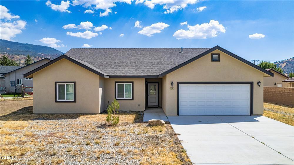 Keys to Happiness! Step into modern comfort with this stunning Stallion Springs home, built in 2022 and designed to blend style with everyday ease. Offering 4 BD / 1.75 BA, this home features an open concept living area filled with natural light. The kitchen is the heart of the home, showcasing sleek quartz counters, a convenient eat-at bar, an abundance of cabinetry, and a walk-in pantry perfect for storage and organization. The primary suite is a true retreat with dual vanities, an oversized shower, and a generous walk-in closet.Outdoors, the generous .33-acre lot is a blank canvas, waiting for your imagination to create lush landscaping, a private garden, or an entertainer's backyard. This property looks, feels and smells brand new and is completely turn-key. Don't miss the opportunity to make this bright, modern home your own, because it's not just a house, it's your home!