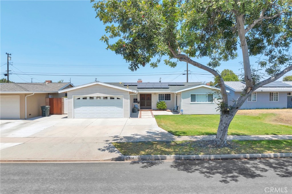 Welcome to 5914 Los Angeles Way—a beautifully updated pool home located in one of Buena Park’s most desirable neighborhoods, within the boundaries of highly rated Centralia Elementary School District. This 3-bedroom, 2-bath interior tract home offers 1,526 square feet of living space on a 6,343 square foot lot, designed for comfort, convenience, and effortless California living. Step inside through the double-door entry and discover a bright and open floor plan featuring new luxury vinyl flooring, recessed lighting, scraped ceilings, and a vaulted ceiling living room anchored by a cozy fireplace. The remodeled kitchen (April 2025) is a standout with quartz countertops, a spacious pantry, and modern finishes—perfect for both daily life and entertaining.
Both bathrooms were also remodeled in 2025 with fresh, timeless design. The primary bedroom includes a private en suite bath, while the expanded secondary bedroom offers its own separate entrance from the front courtyard, ideal for a home office, guest suite, or flexible use.
Additional upgrades include homeowner-owned solar panels (2021) for energy efficiency, a Tesla charger (2021) for eco-conscious convenience, and a new water heater (2025) for peace of mind. You'll also appreciate the mirrored closet doors, zebra blind window coverings, and new ceiling fans throughout. Out back, your private oasis awaits with a sparkling pool, perfect for relaxing or entertaining under the Southern California sun. The backyard is a true extension of the living space—offering a lifestyle many buyers seek but rarely find at this price point.
Located near top-rated schools, shopping, dining, and freeway access, this home checks all the boxes: style, substance, and location. Whether you're a first-time buyer, a growing household, or someone looking to simplify and settle into a well-established community, 5914 Los Angeles Way offers the perfect blend of modern upgrades and timeless comfort. Don't miss your chance to own a move-in ready pool home in one of Buena Park’s most welcoming neighborhoods—schedule your private showing today!