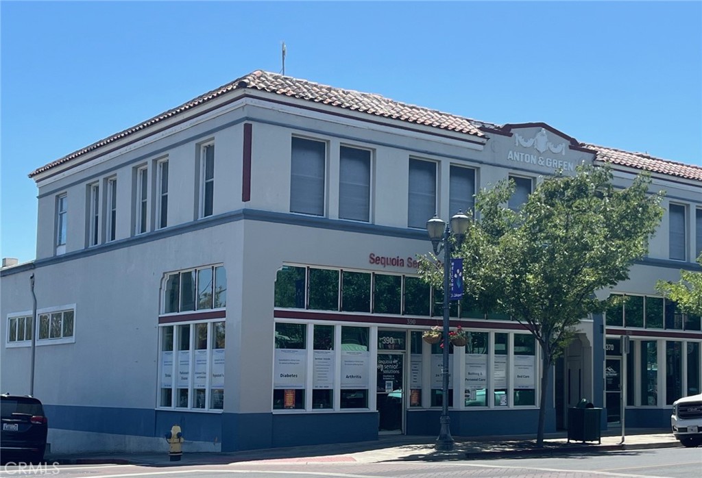 Prime Commercial Opportunity – Just 1 Block from Clear Lake. This iconic 6,104 sq ft building offers high visibility on a prominent corner in downtown Lakeport. Originally known as "The Anton Building", this stucco building comes with an extra parcel in back to provide 2 private parking spaces. There are 11 individual units, 3 bathrooms (Men's and Women's bathrooms downstairs, and a third bathroom upstairs), and the basement provides additional storage space. This landmark building has long term tenants who enjoy the exposure, foot traffic, and convenience in Lakeport's most active corridor. The building was built in 1925 and was extensively remodeled in 2000.