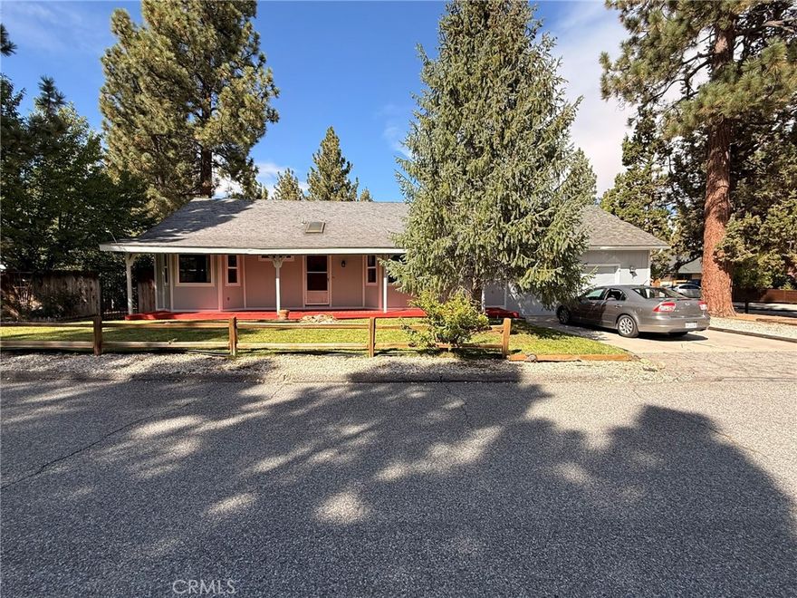 It's finally here but not for long in Big Bear City! 

Tucked away on a peaceful cul-de-sac, this freshly painted 3-bedroom, 2-bath home sits on a spacious lot just minutes from the lake, shops, and outdoor fun! Enjoy the warmth of the cozy living room fireplace, and the clean, refreshed feel of new interior and exterior paint throughout. AND NEW CARPET



The private master suite includes its own bathroom, and there’s space galore—2-car garage, an additional driveway for 2 more cars, plus a separate driveway for your RV or boat. A large shed provides extra storage, and the oversized lot offers room to expand.