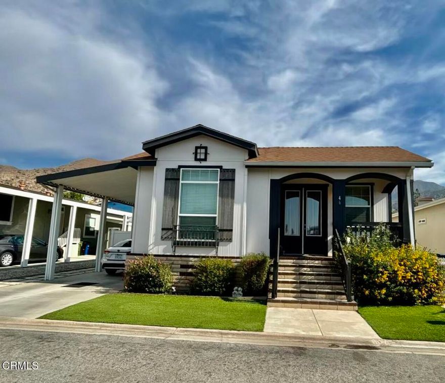 PRICE RECENTLY REDUCED!!! Beautiful manufactured home built in 2015 with 3 bedrooms, 2 bathrooms, plenty of parking space, a laundry room & a storage shed. It has been well kept & it is ready for you to make it your home. Owners have enjoyed it for years & I'm sure you will too. The park also offers a banquet hall, a community swimming pool & much more. You must come see it for yourself. You'll be glad you did!